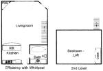 Lofted Apartment Floorplan